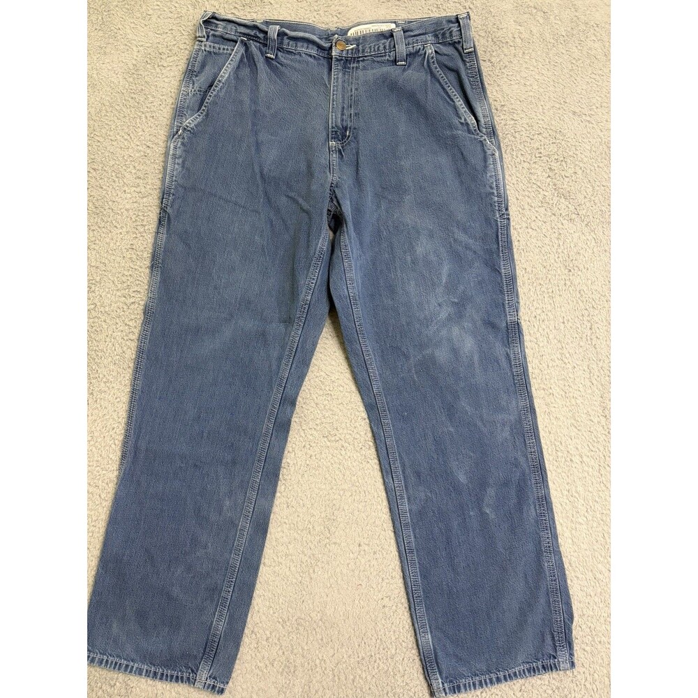 Carhartt 382-83 Dungaree Fit Utility Jeans Relaxed Men's Denim Loose Work Wear